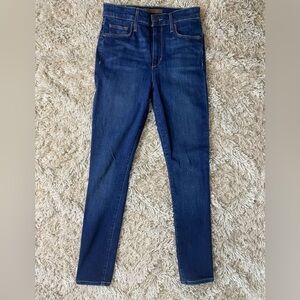 Joe’s Jeans Denim High Rise Skinny EUC Women’s Size 25 Cotton Blend Zipper Fly